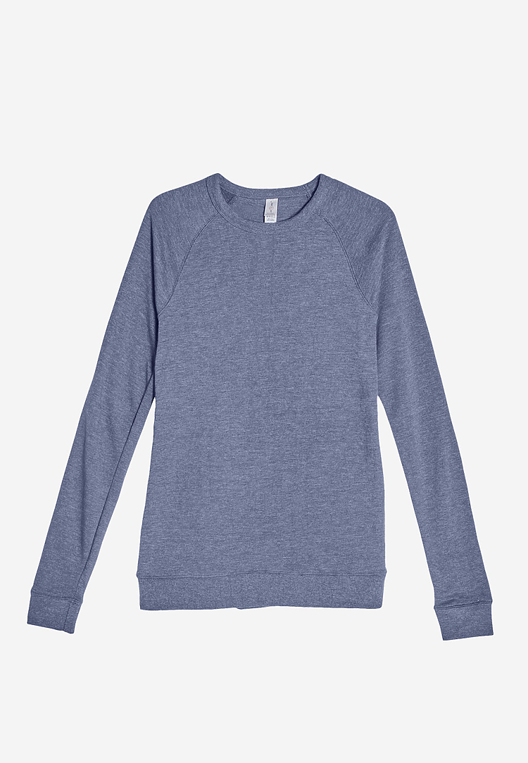French Terry Raglan Crewneck LS13004