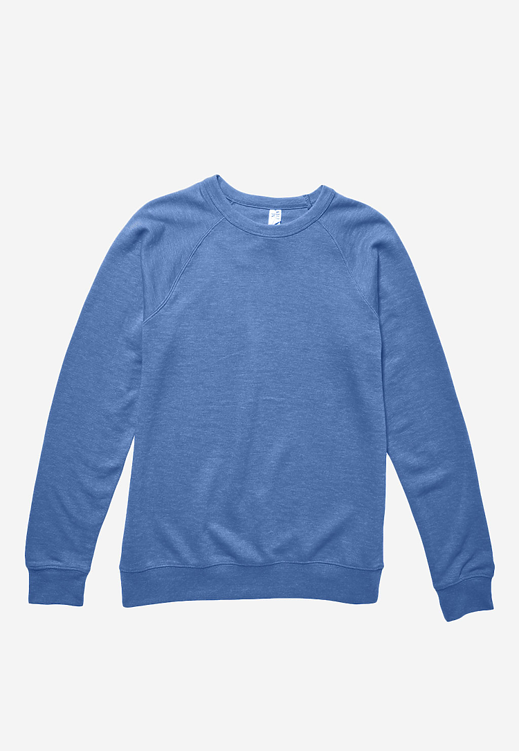French Terry Raglan Crewneck LS13004