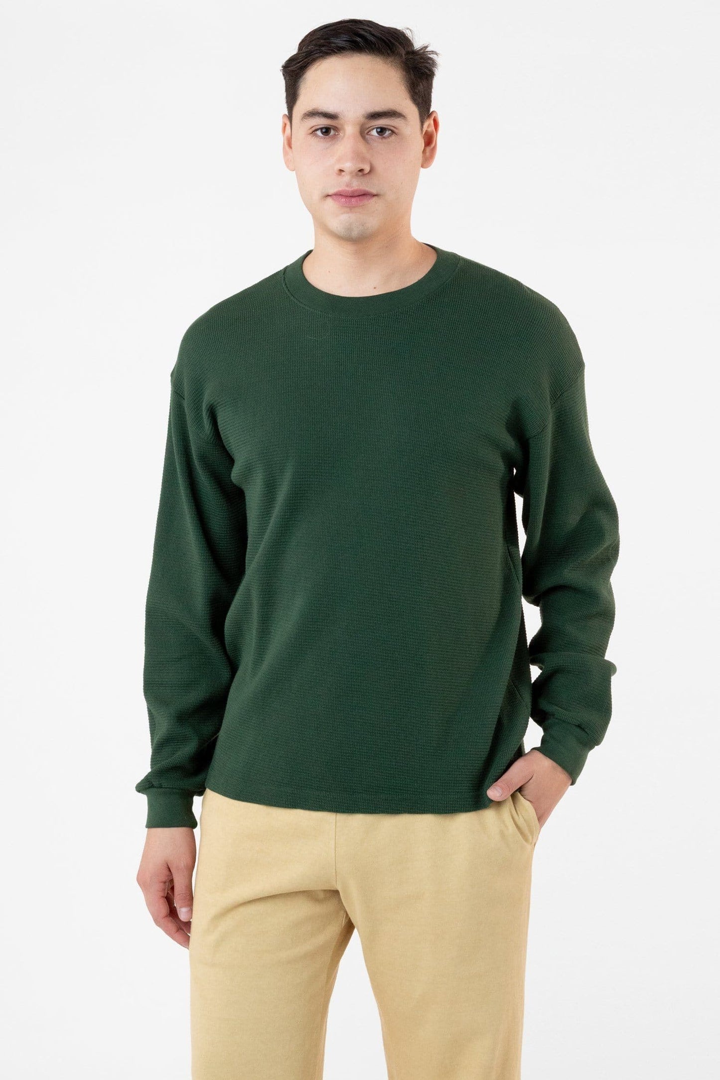 Long Sleeve L/S Heavy Thermal Crew Neck - TX407GD