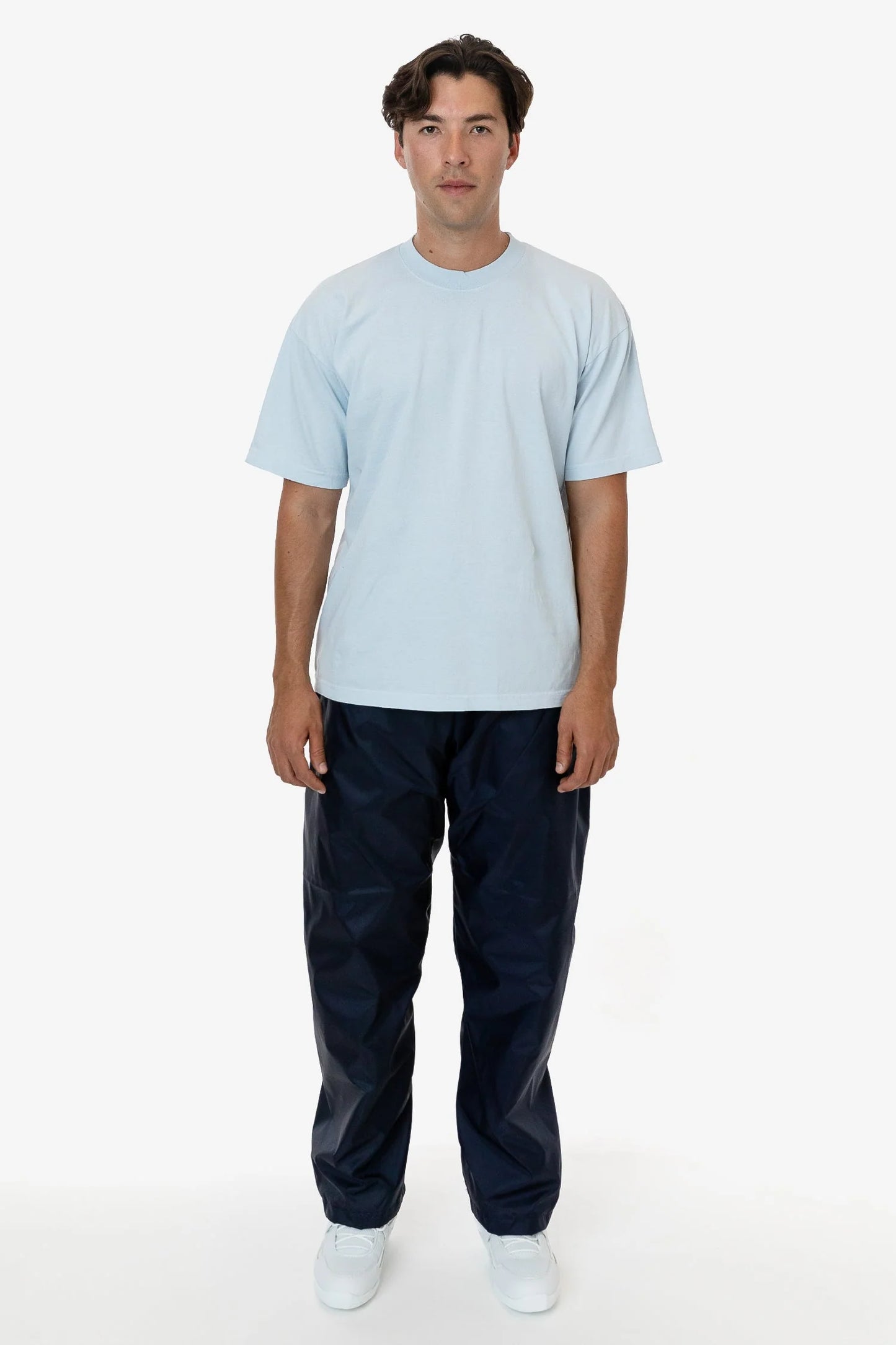 Bottoms-Nylon Taffeta Lined Track Pant - RNF405