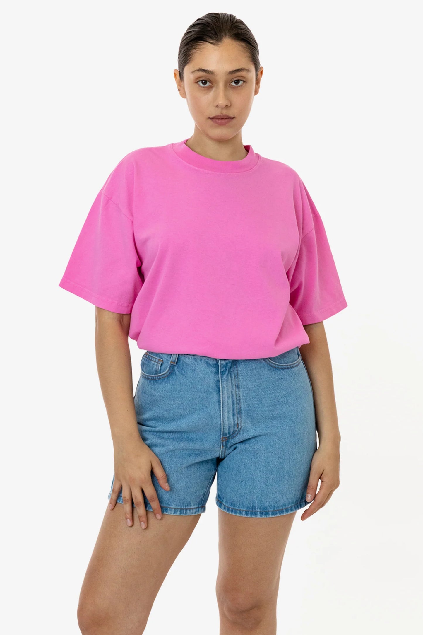 S/S Garment Dye Crew Neck 6.5 oz 1801GD