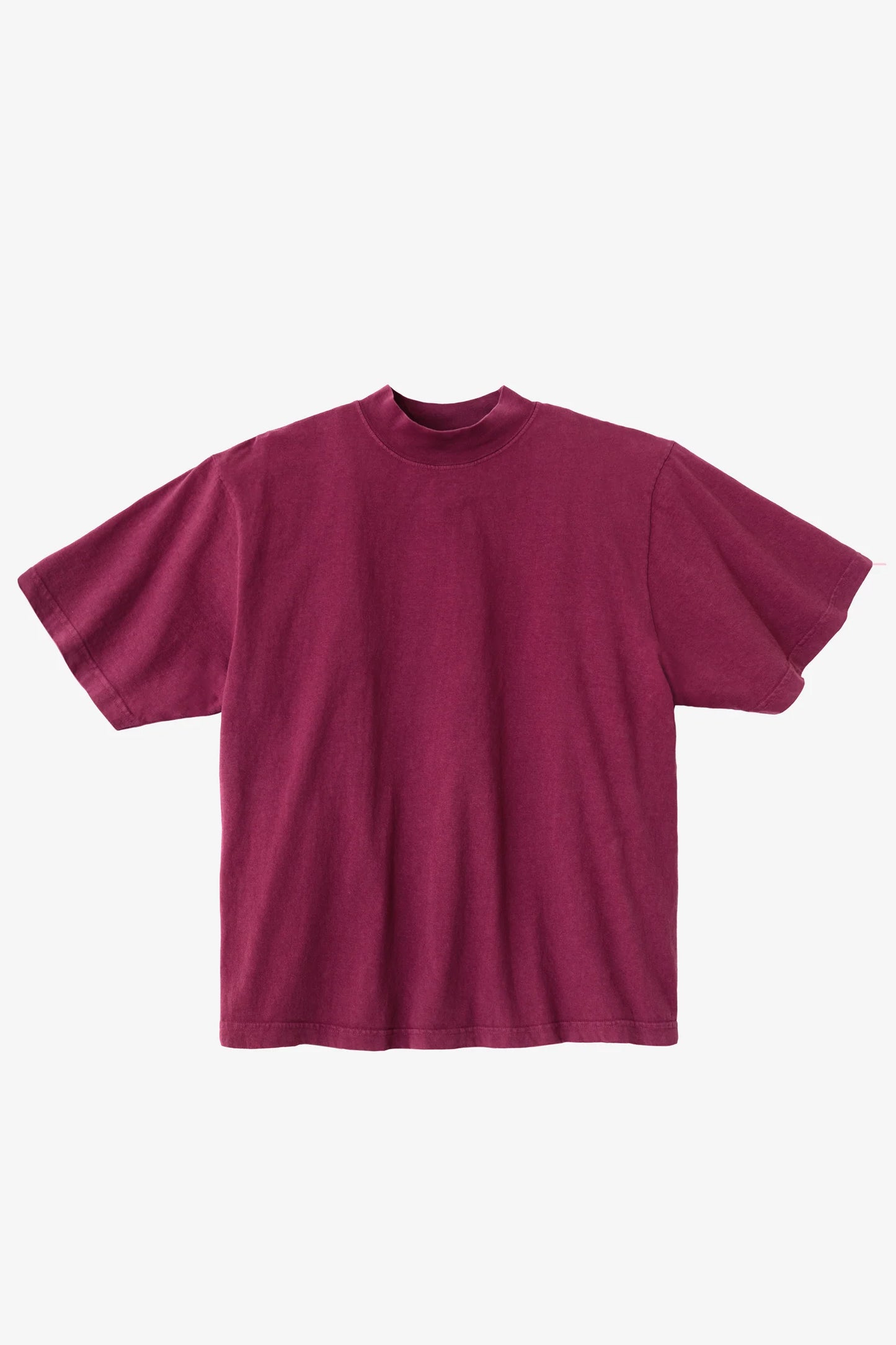 18/1 Oversized Short Sleeve High Mockneck T-shirt - 1825GD