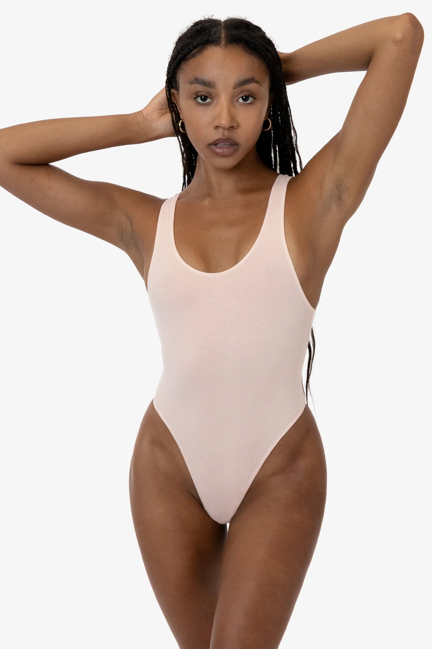 Garment Dye Tank Thong Bodysuit - B310GD