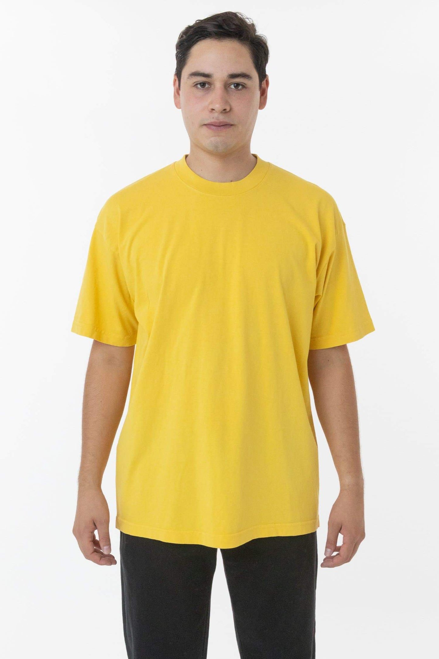 S/S Garment Dye Crew Neck 6.5 oz 1801GD