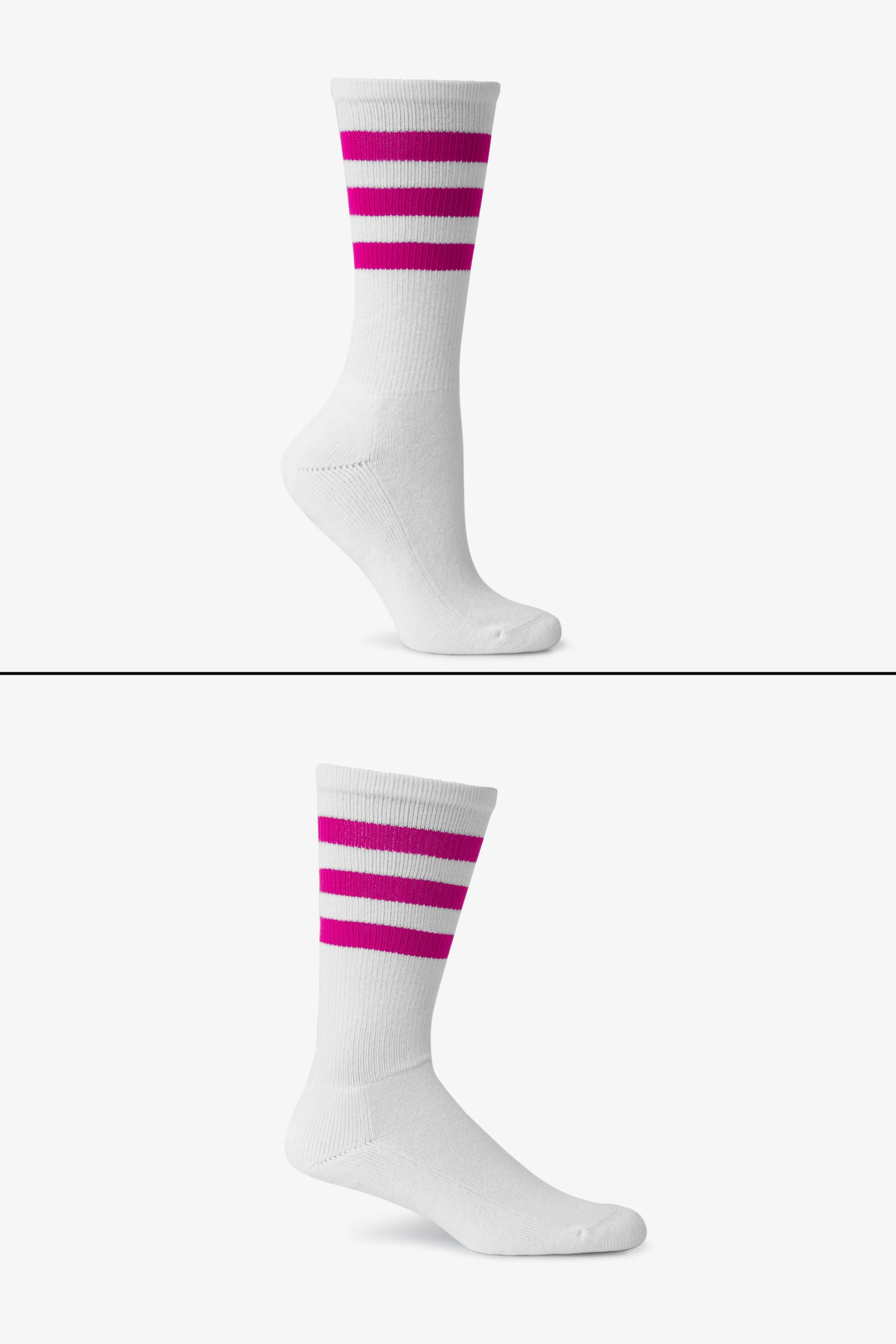 Unisex 3 - Stripe Calf Sock