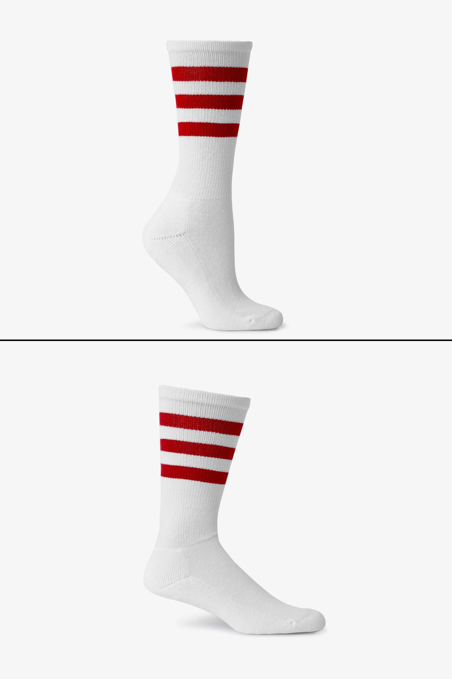 Unisex 3 - Stripe Calf Sock