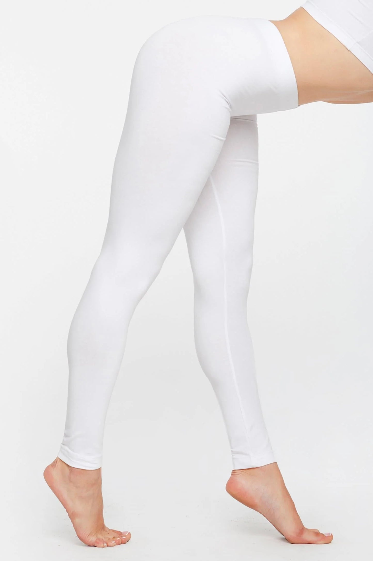 Cotton Spandex Jersey Leggings - 83280