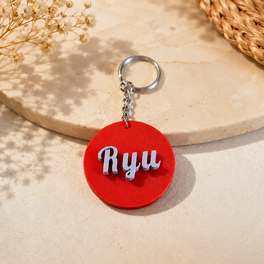 3D Printed Custom Keychain