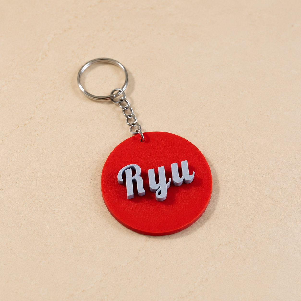 3D Printed Custom Keychain
