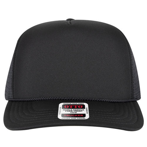 OTTO CAP "Otto Comfy Fit" 5 Panel High Crown Mesh Trucker Hat (39-167)