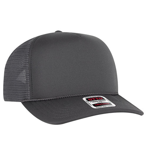 OTTO CAP "Otto Comfy Fit" 5 Panel High Crown Mesh Trucker Hat (39-167)