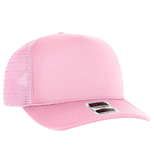 OTTO CAP "Otto Comfy Fit" 5 Panel High Crown Mesh Trucker Hat (39-167)