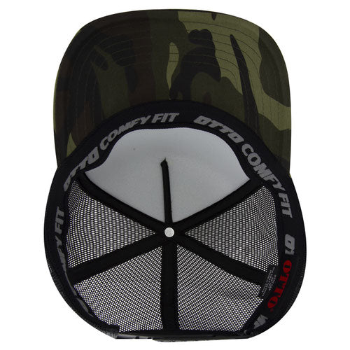 OTTO CAP "Otto Comfy Fit" 5 Panel High Crown Mesh Trucker Hat (39-167)