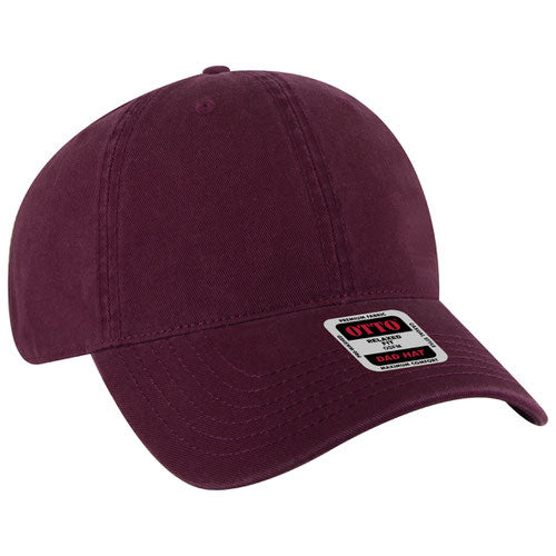 OTTO CAP 6 Panel Low Profile Dad Hat (18-1322)