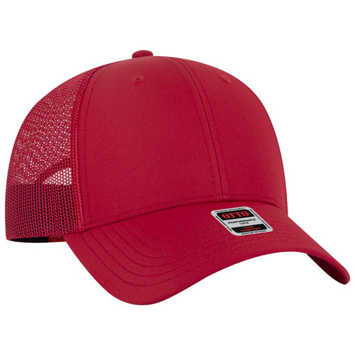 OTTO CAP 6 Panel Low Profile Mesh Back Trucker Hat (83-3)