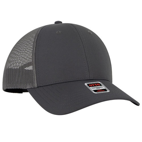 OTTO CAP 6 Panel Low Profile Mesh Back Trucker Hat (83-3)