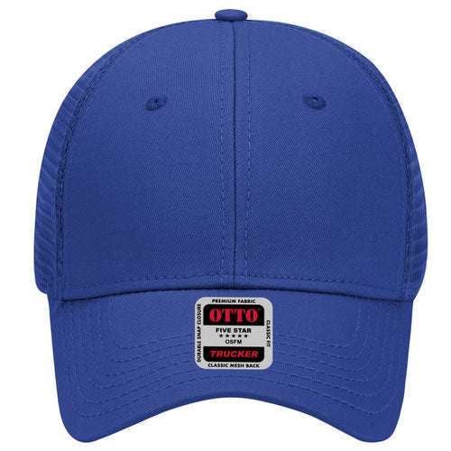 OTTO CAP 6 Panel Low Profile Mesh Back Trucker Hat (83-942)