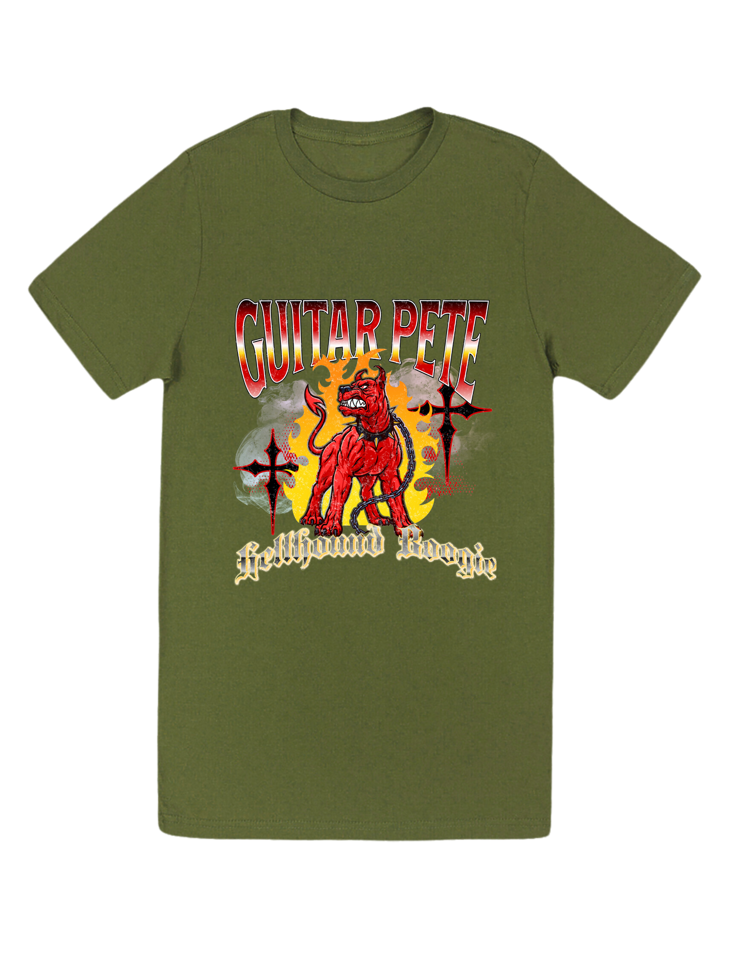 Guitar Pete Cross Tees