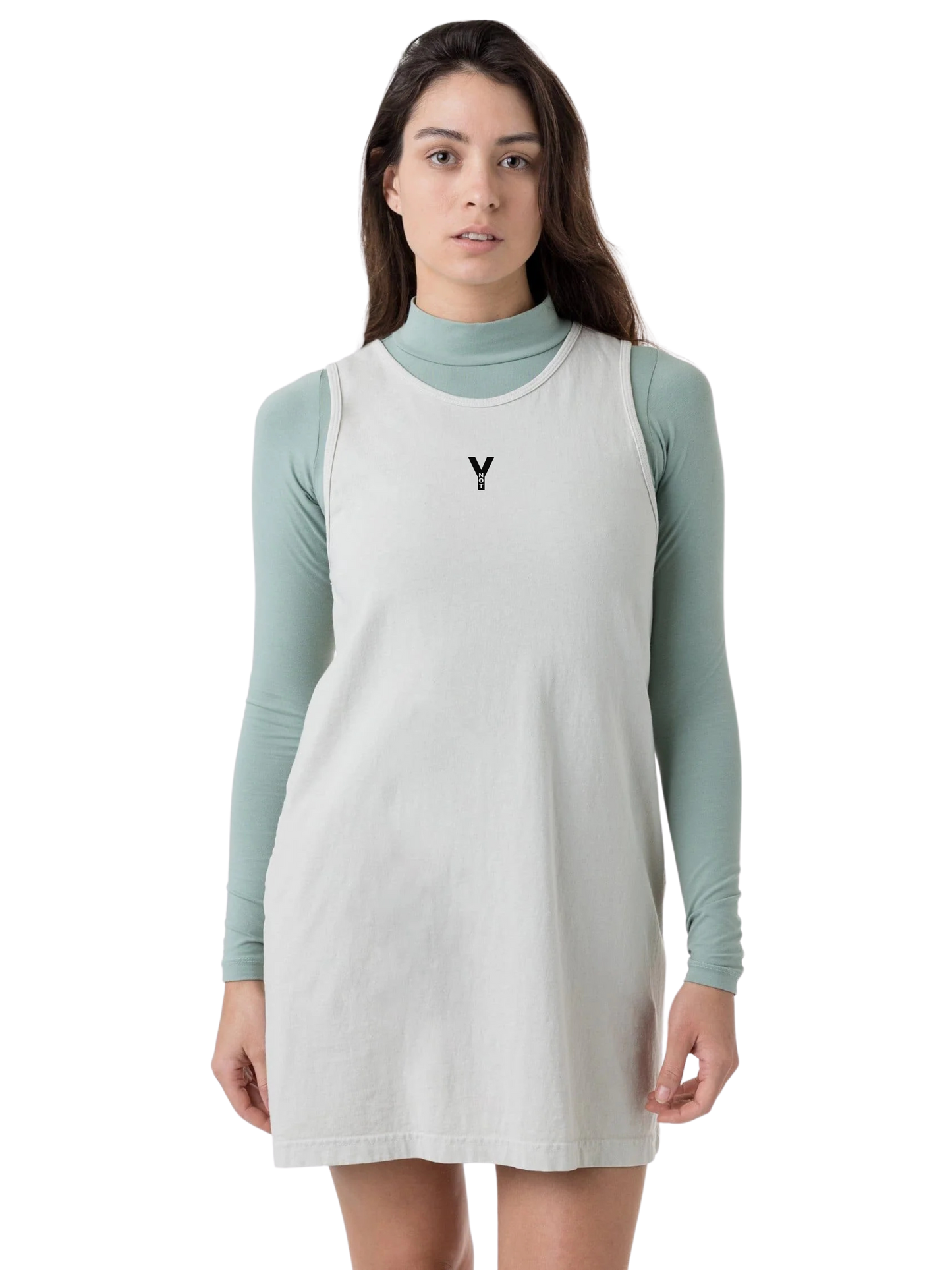 YNOT Garment Dye Tank Dress