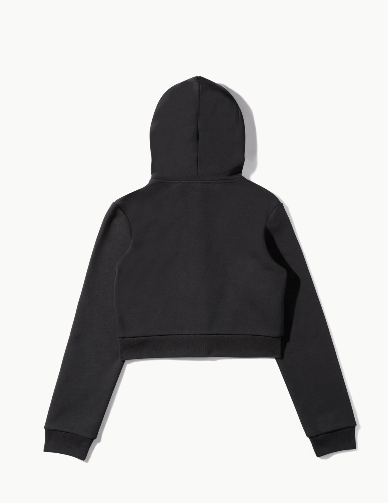 Cropped Full Zip Body Hoodie