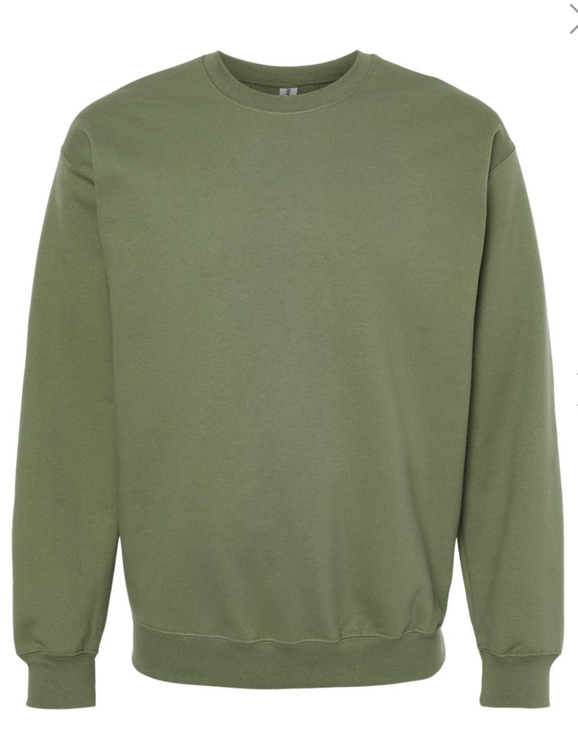 Softstyle Midweight Crewneck Sweatshirt SF000 * Standard Size*