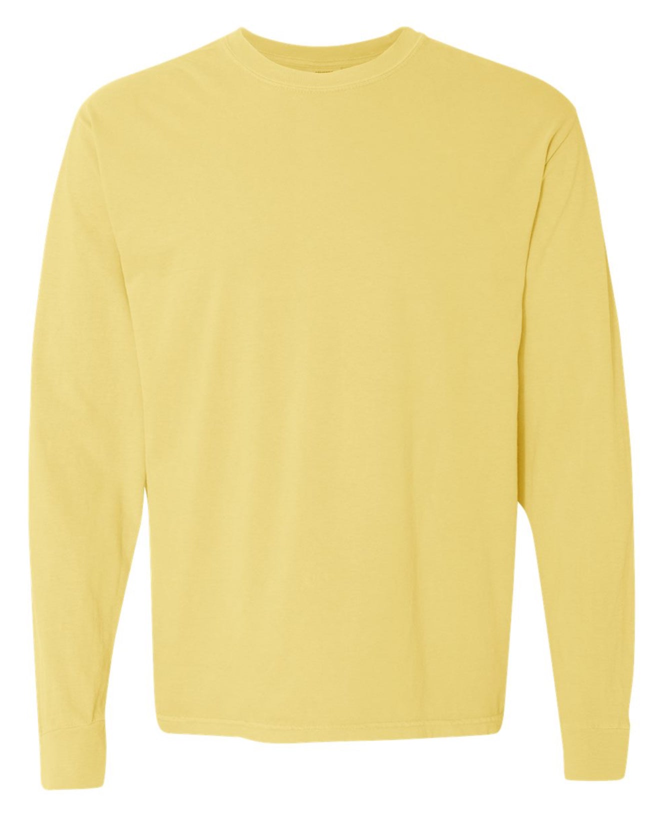 Garment Dyed Heavyweight Long Sleeve T-Shirt-6014