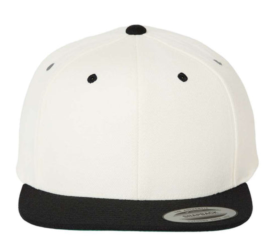 YP Classics Premium Flat Bill Snapback CAP-6089M Two Color Combo.