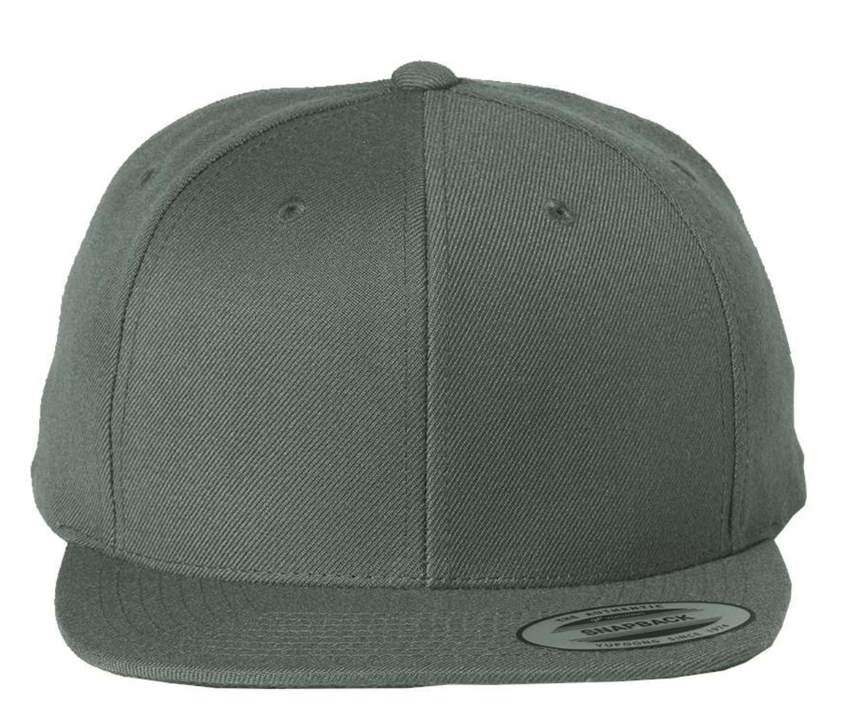 YP Classics Premium Flat Bill Snapback CAP-6089M Solid