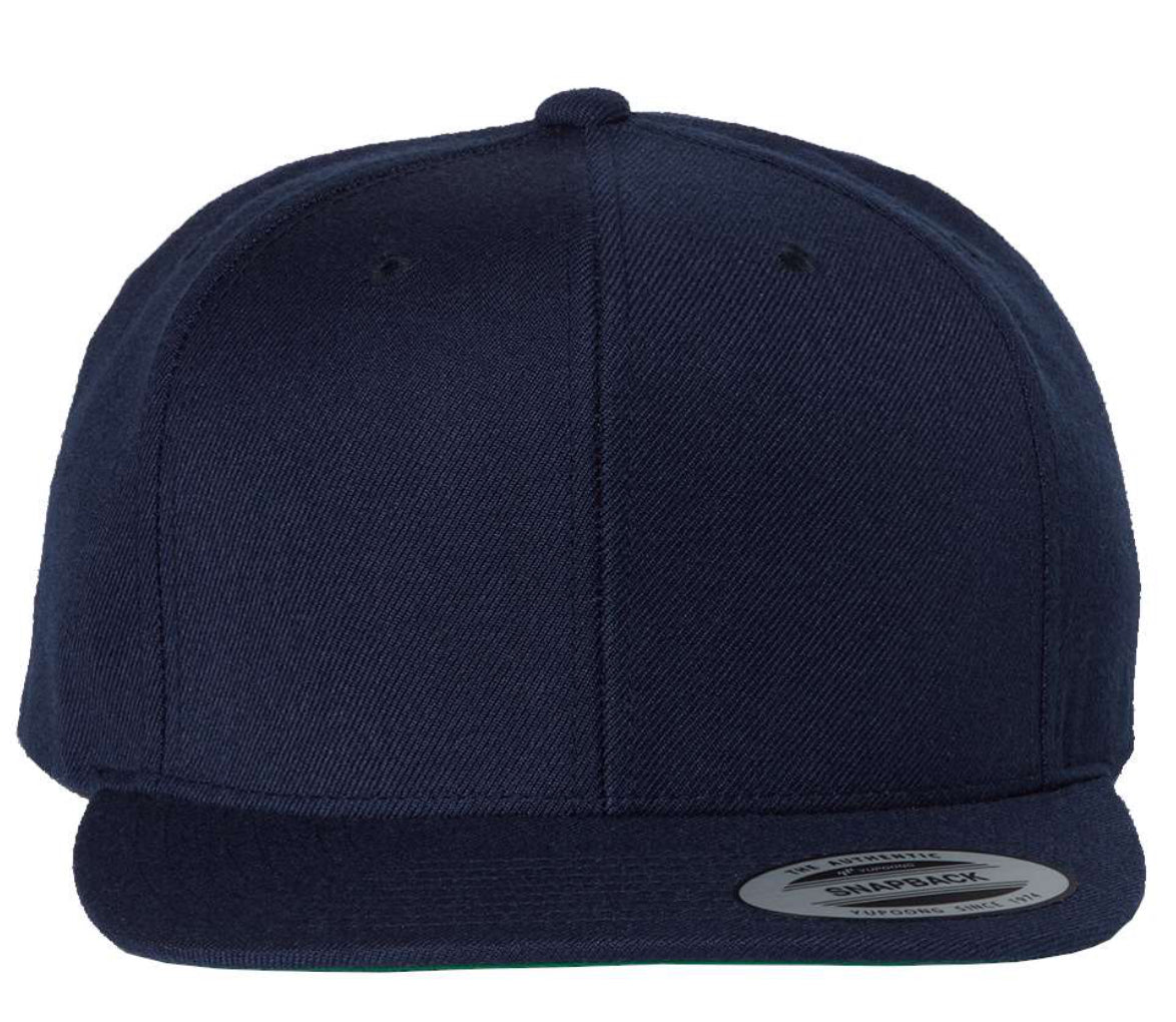 YP Classics Premium Flat Bill Snapback CAP-6089M Solid