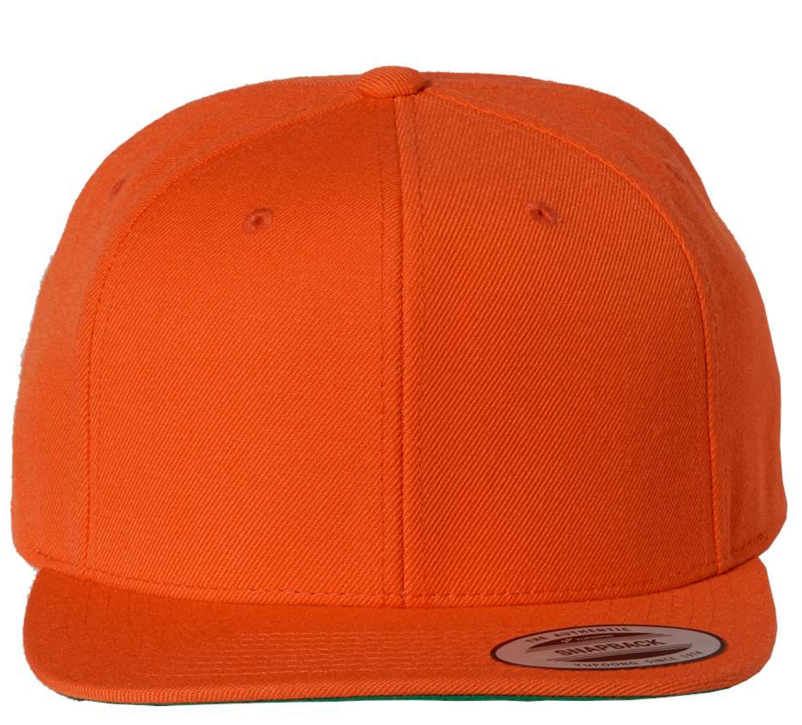 YP Classics Premium Flat Bill Snapback CAP-6089M Solid