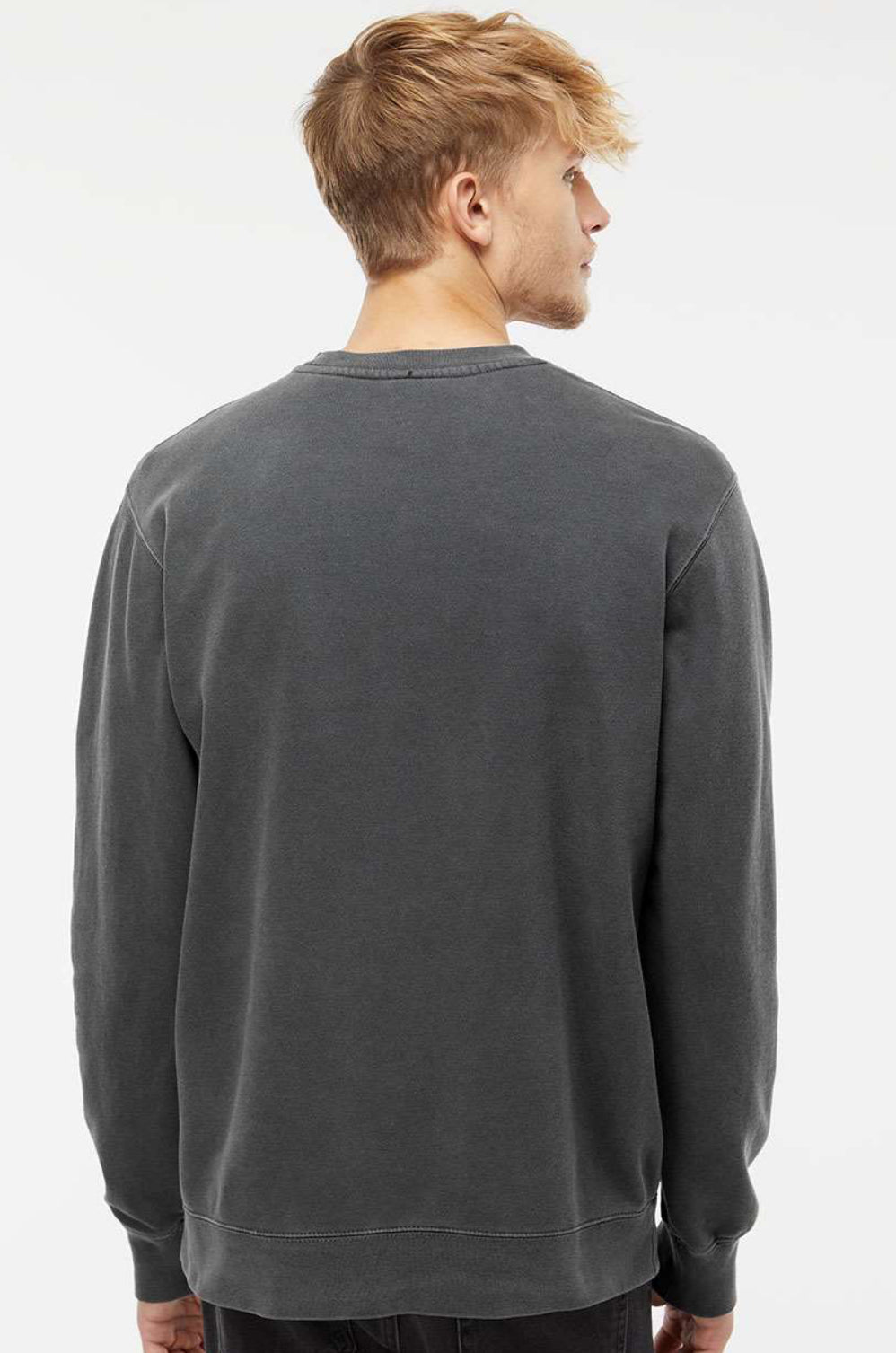 Midweight Pigment-Dyed Crewneck Sweatshirt- PRM3500