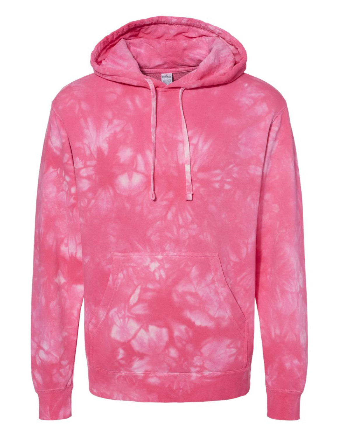 Midweight Tie-Dyed Hooded Sweatshirt - PRM4500TD