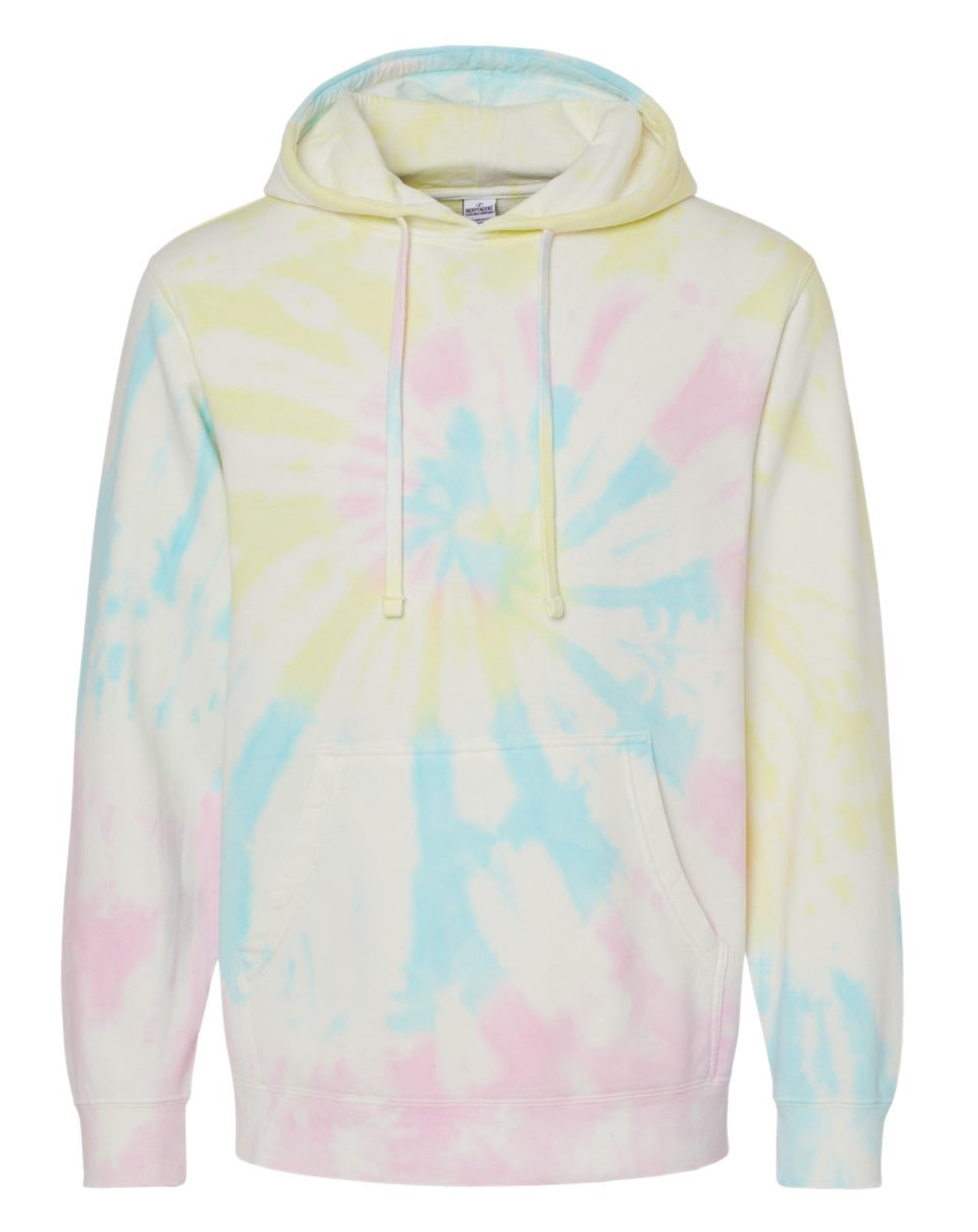 Midweight Tie-Dyed Hooded Sweatshirt - PRM4500TD