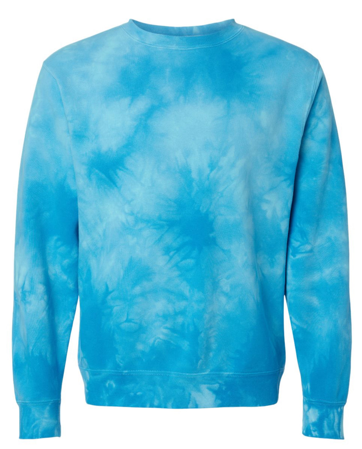 Midweight Tie-Dyed Crewneck Sweatshirt - PRM3500TD.