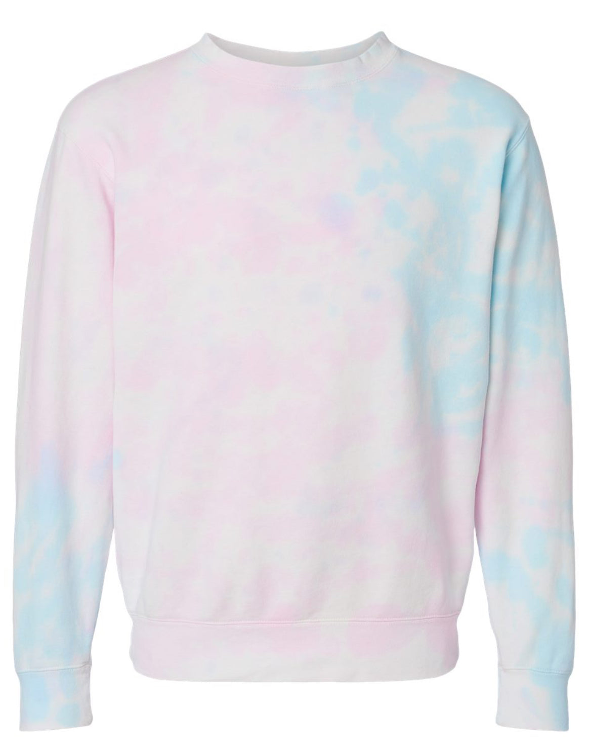 Midweight Tie-Dyed Crewneck Sweatshirt - PRM3500TD.