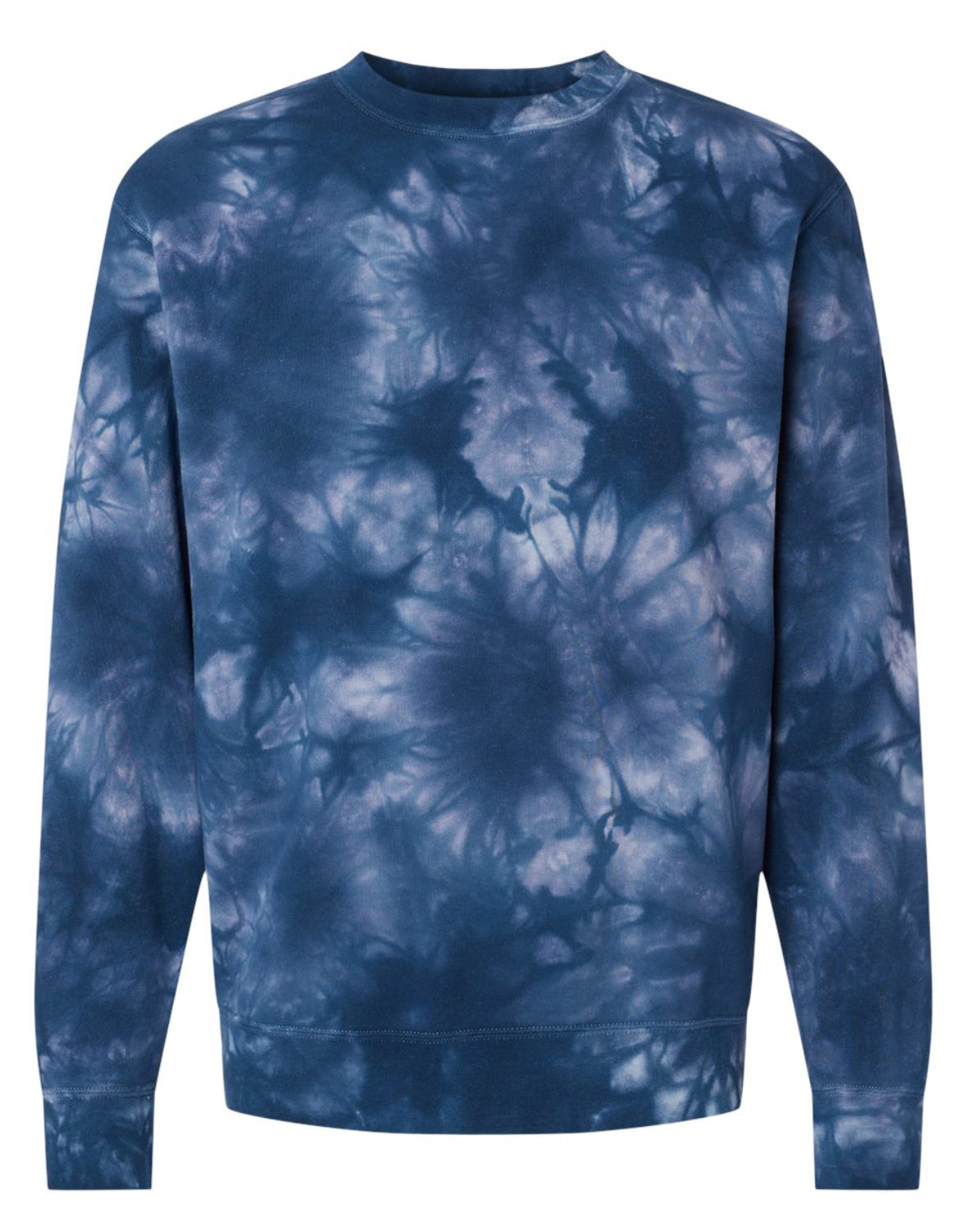 Midweight Tie-Dyed Crewneck Sweatshirt - PRM3500TD.