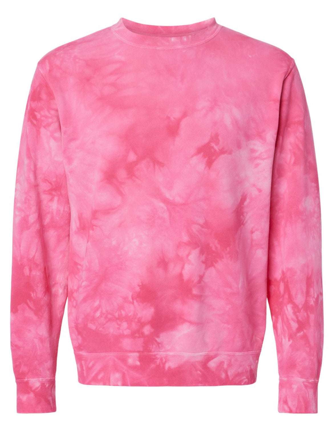 Midweight Tie-Dyed Crewneck Sweatshirt - PRM3500TD.