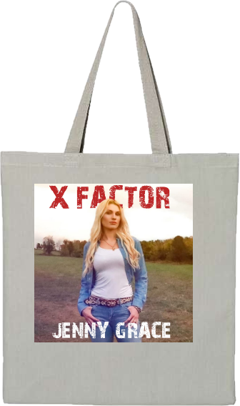 X FACTOR  Small Canvas Tote Bag