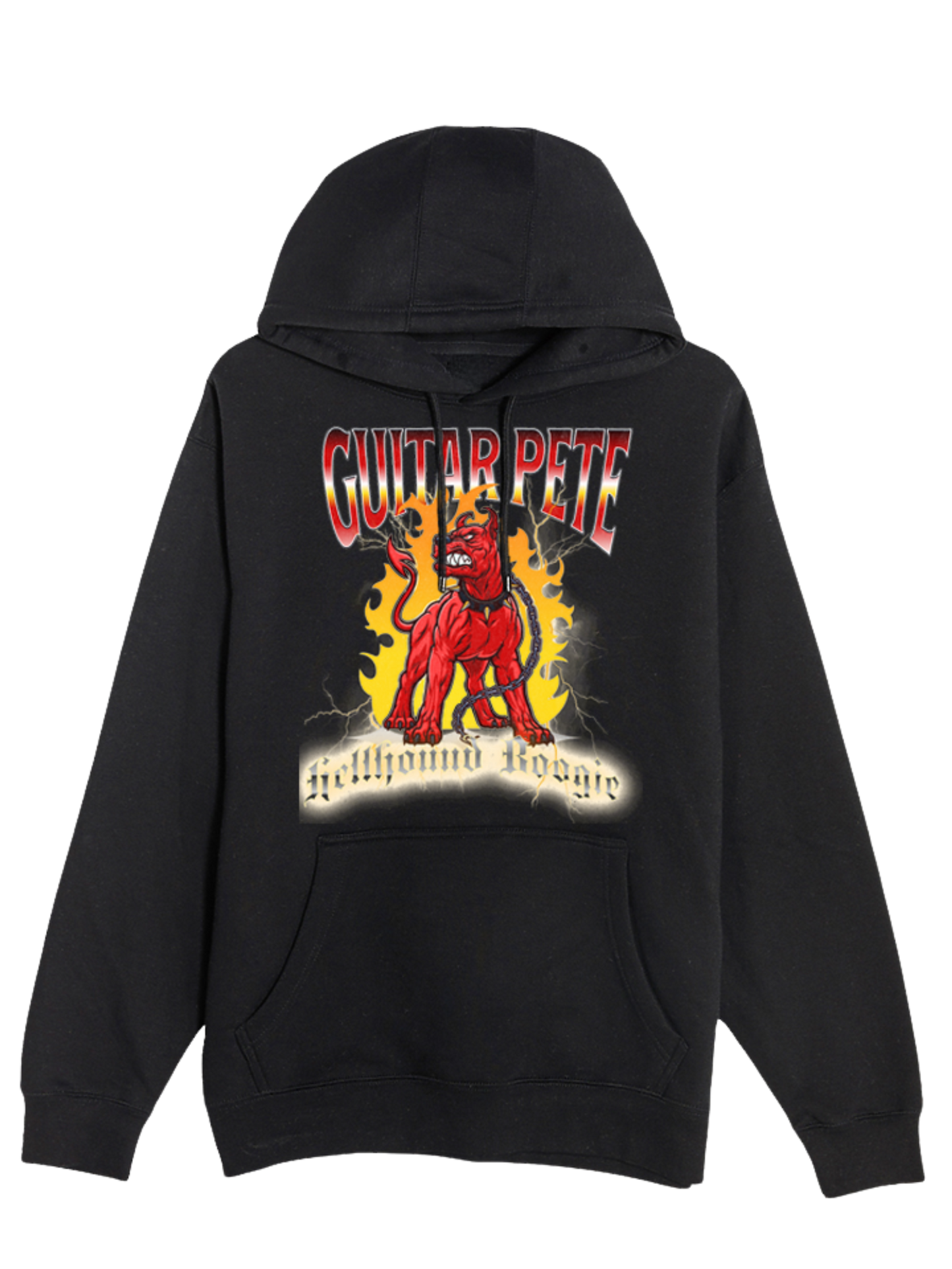 Guitar Pete Lightning Hoodie