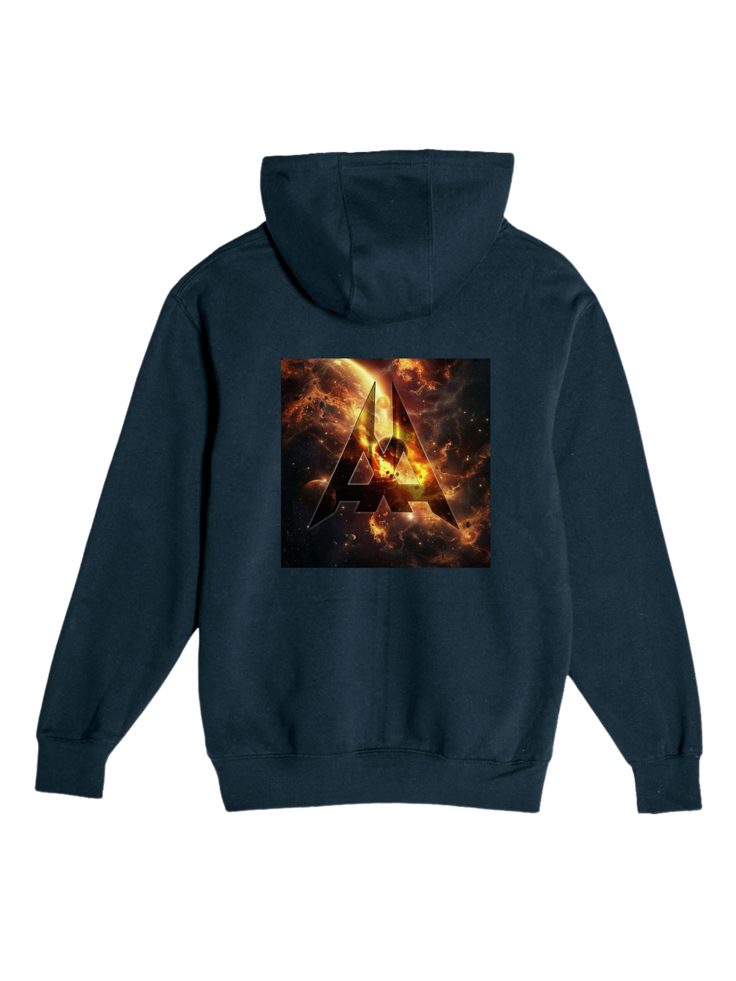 Aaetheria Pullover Hoodie Front and back Print