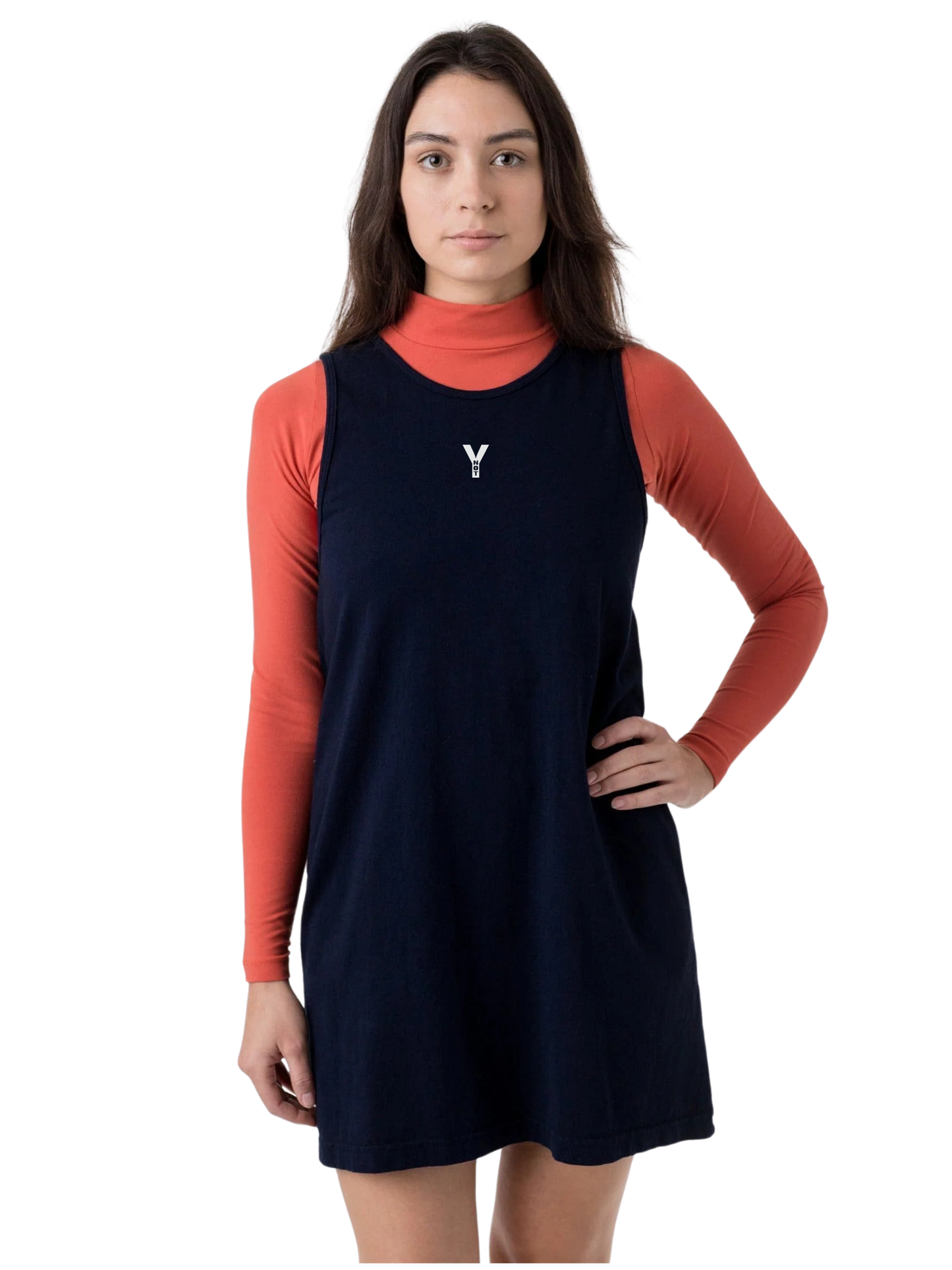 YNOT Garment Dye Tank Dress