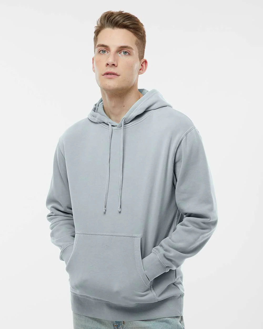Midweight Pigment -DYED Hooded Sweatshirt - PRM4500