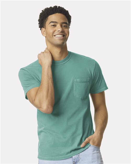 Garment Dyed Heavyweight Pocket  T-Shirt - 6030