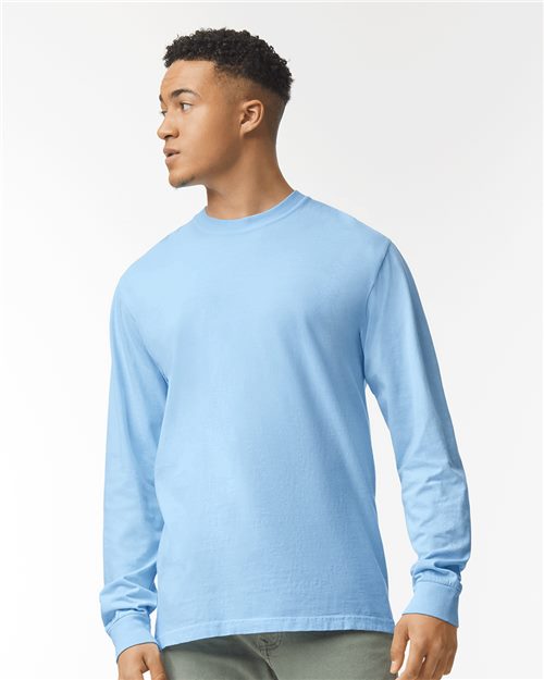 Garment Dyed Heavyweight Long Sleeve T-Shirt - 6014